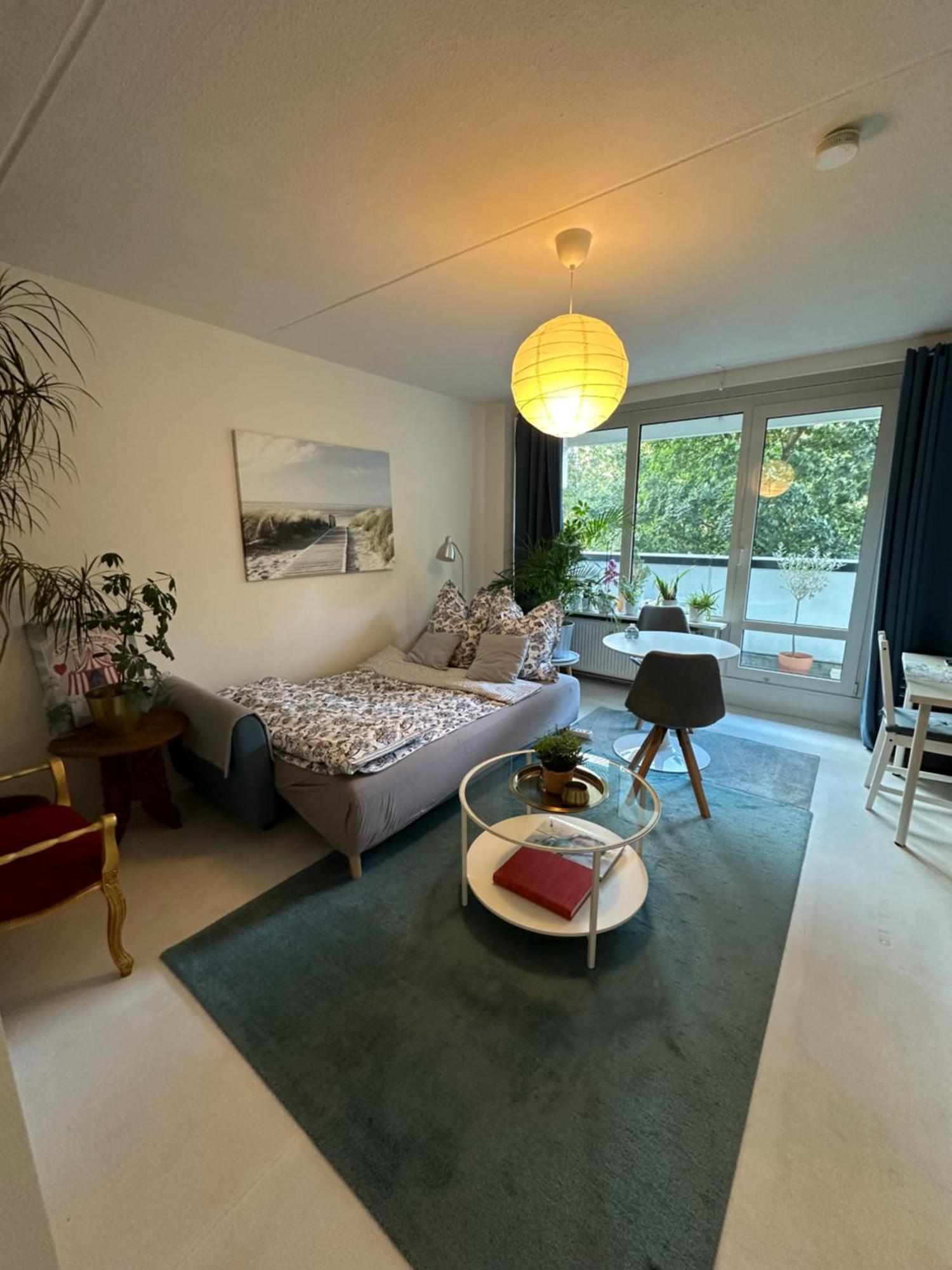 Apartment Wonderful And Cosy In The Heart Of Berlin, 1 Bedroom, 1 Living With Comfortable Bed Couch